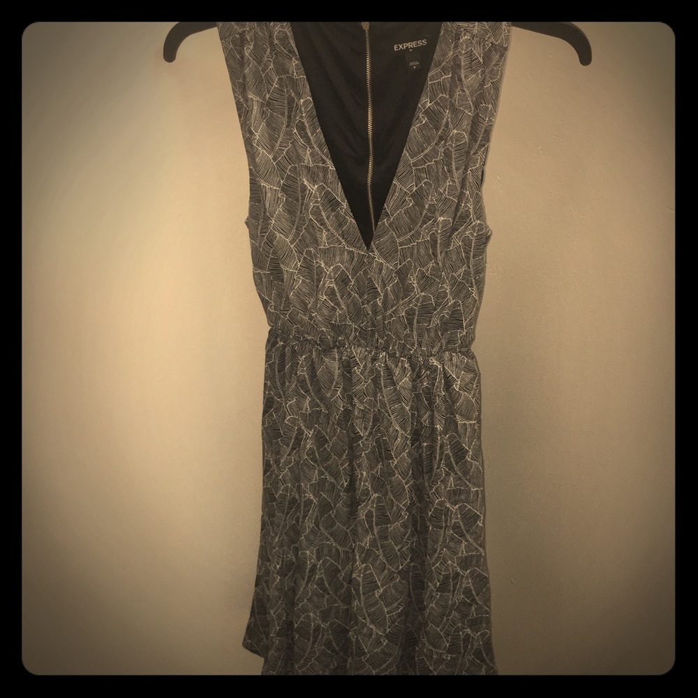 Express Cutout Skater Dress